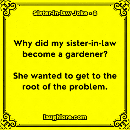 Sister in law Joke 8