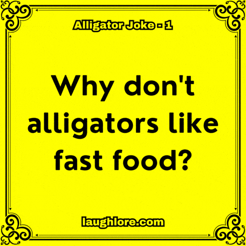 Alligator Joke 1