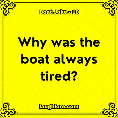 Boat Joke 10