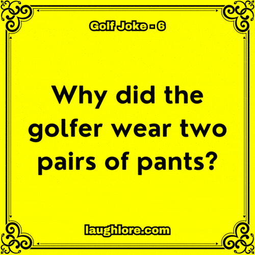 Golf Joke 6