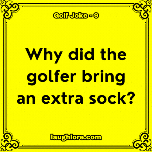 Golf Joke 9