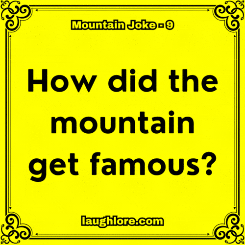 Mountain Joke 9