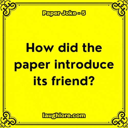 Paper Joke 5