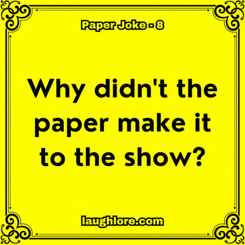 Paper Joke 8