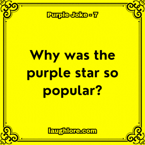 Purple Joke 7