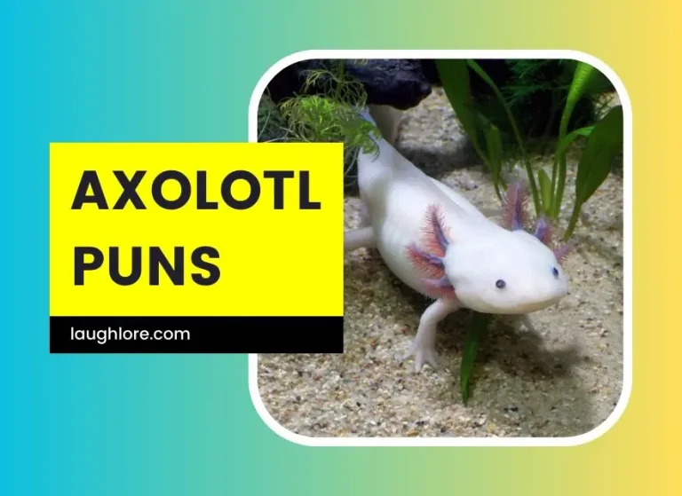 101 Axolotl Puns