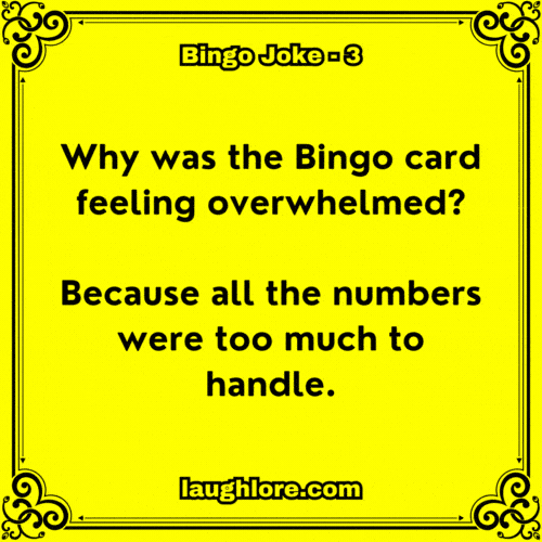 Bingo Joke 3