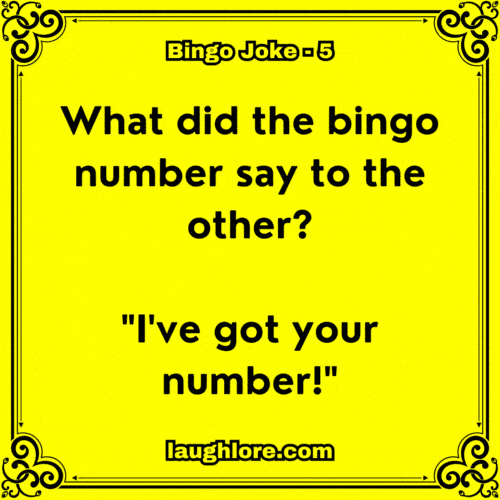 Bingo Joke 5