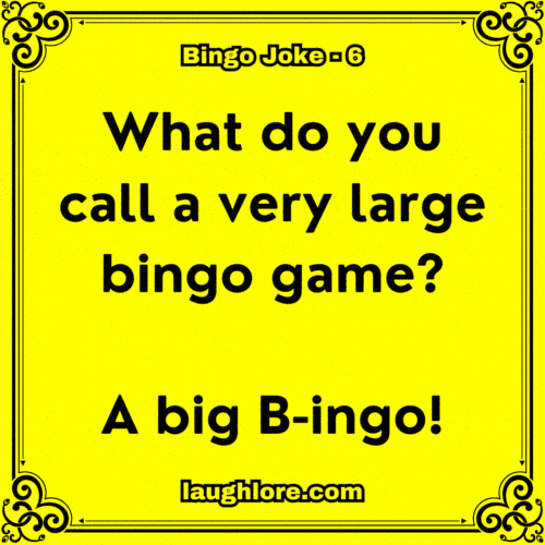 Bingo Joke 6