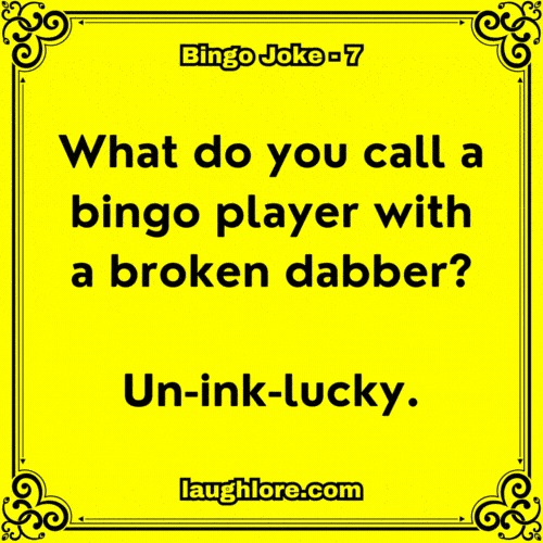 Bingo Joke 7