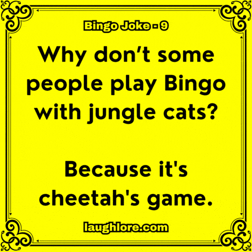 Bingo Joke 9