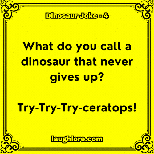 Dinosaur Joke 4