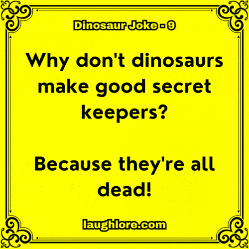 Dinosaur Joke 9