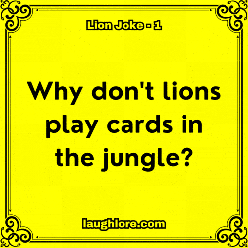 Lion Joke 1