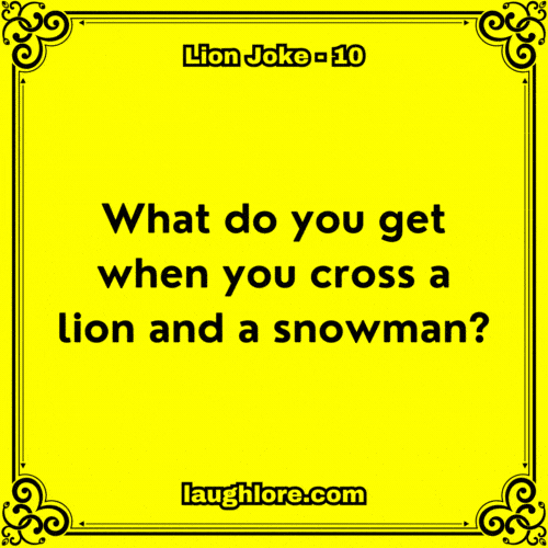 Lion Joke 10