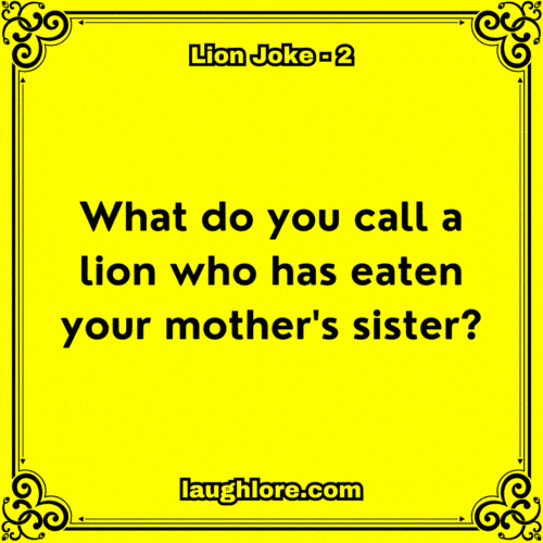 Lion Joke 2