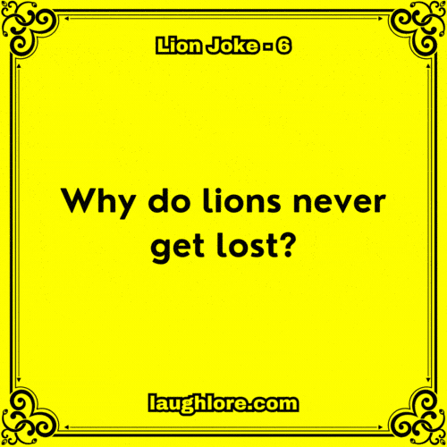 Lion Joke 6