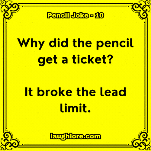 Pencil Joke 10