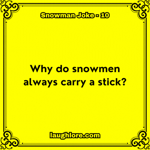 Snowman Joke 10