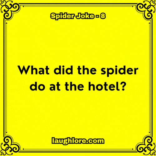 Spider Joke 8