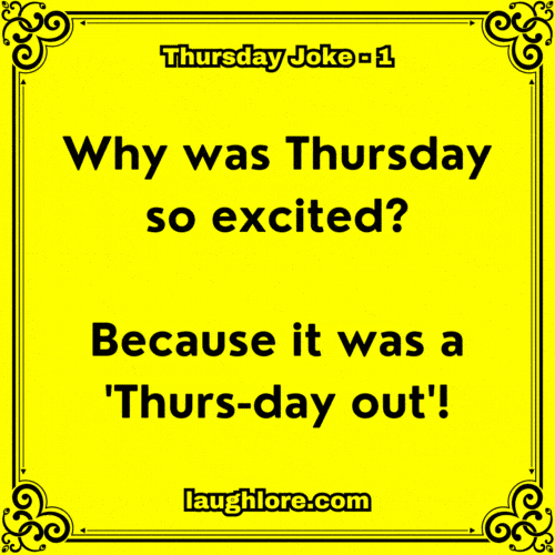 Thursday Joke 1