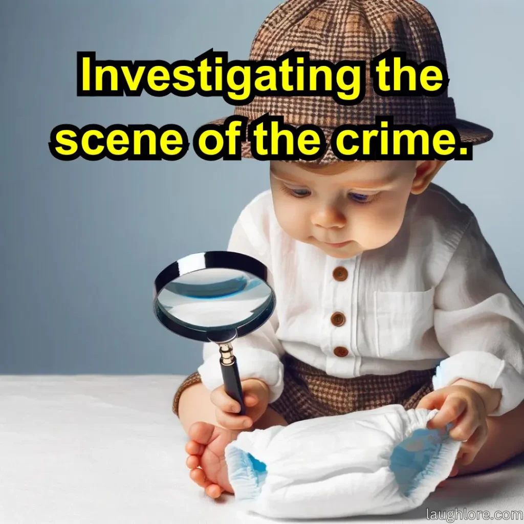 Diaper Meme Diaper Crime Scene Investigator