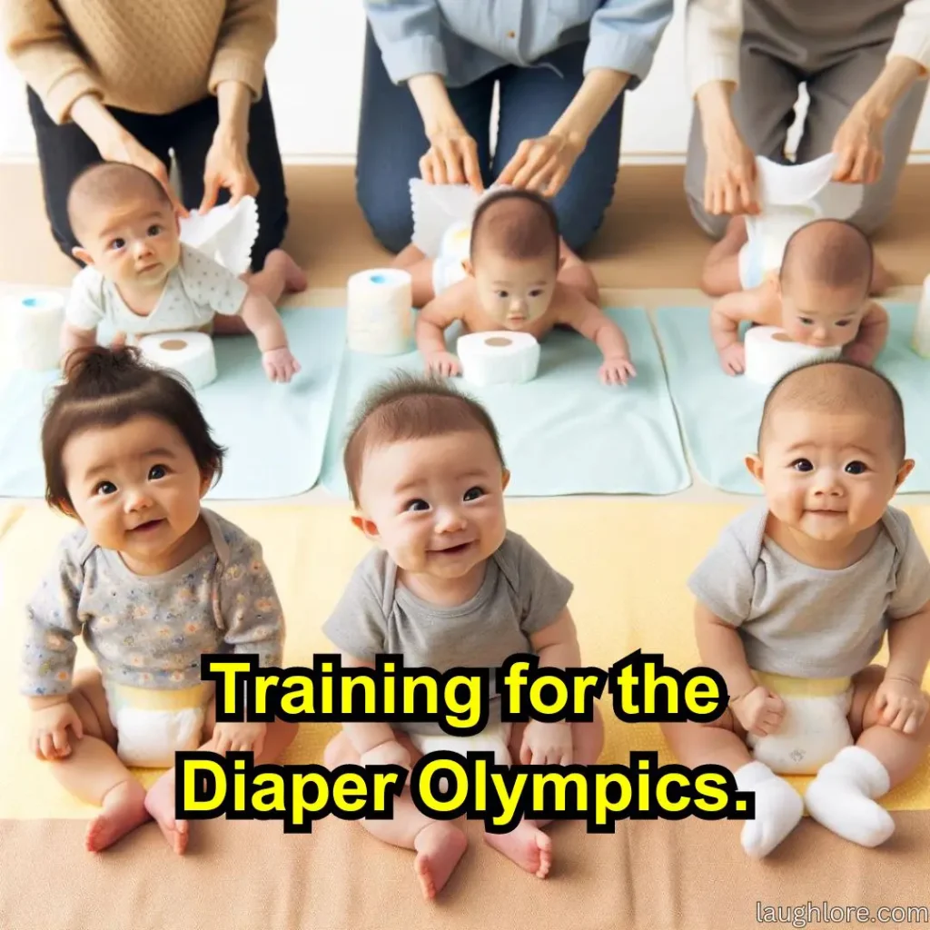 Diaper Meme Diaper Olympics