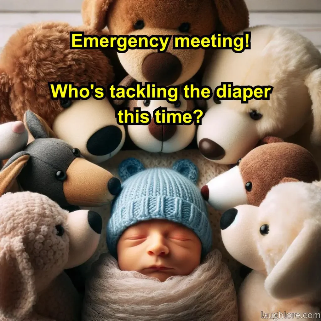 Diaper Meme Stuffed Animal Council