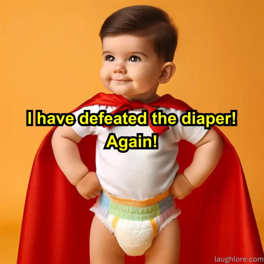Diaper Meme The Superhero Baby