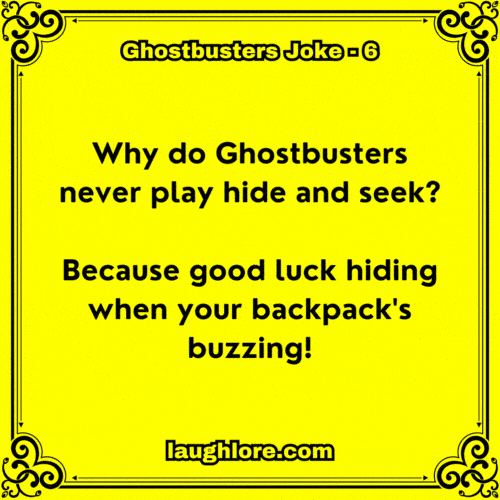 Ghostbusters Joke 6