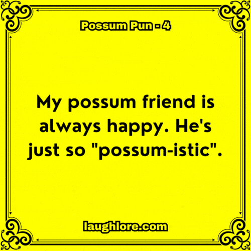 Possum Pun 4