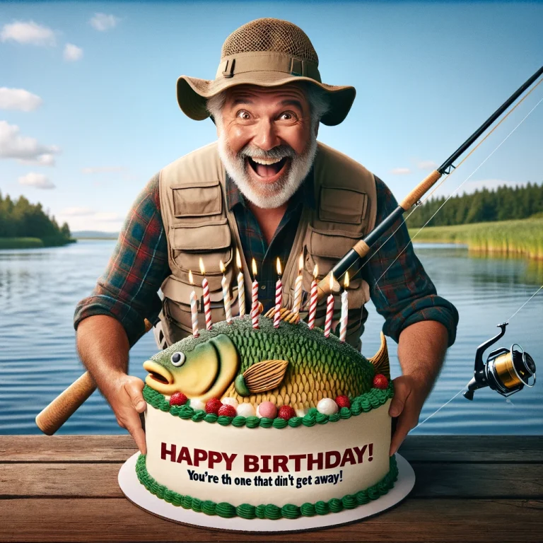 🎣🎂 Catch the Fun: 27 Happy Birthday Fishing Memes to Reel In Smiles 🎉
