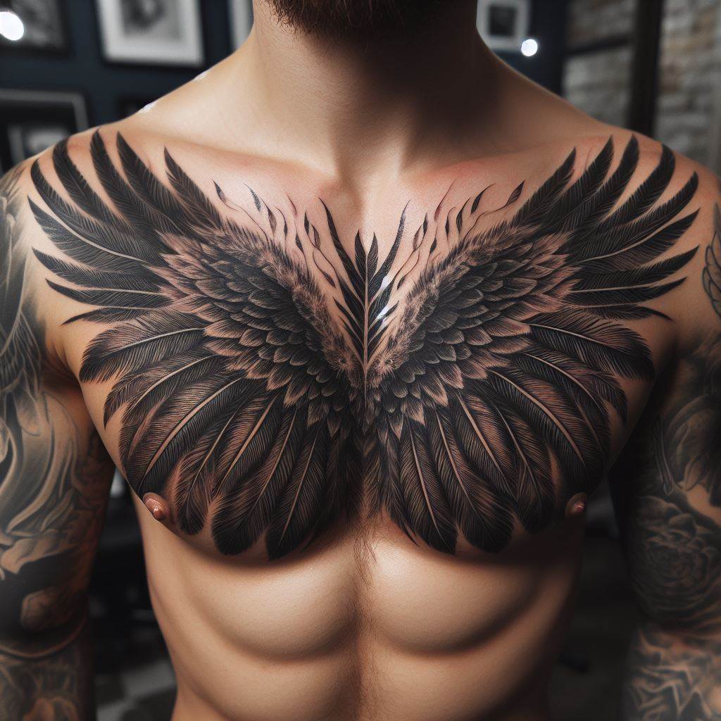 Latest 50 Men Angel Wings Tattoo Designs (2024) - Tips and Beauty | Wing  tattoo designs, Wings tattoo, Wing tattoo men
