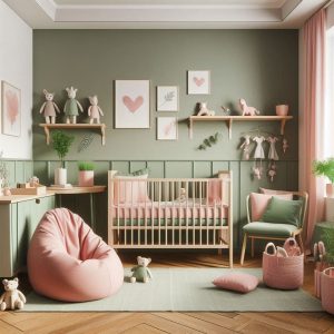17+ Sage Green and Pink Nursery Ideas That Will Wow You! 🌸