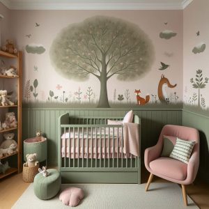17+ Sage Green and Pink Nursery Ideas That Will Wow You! 🌸
