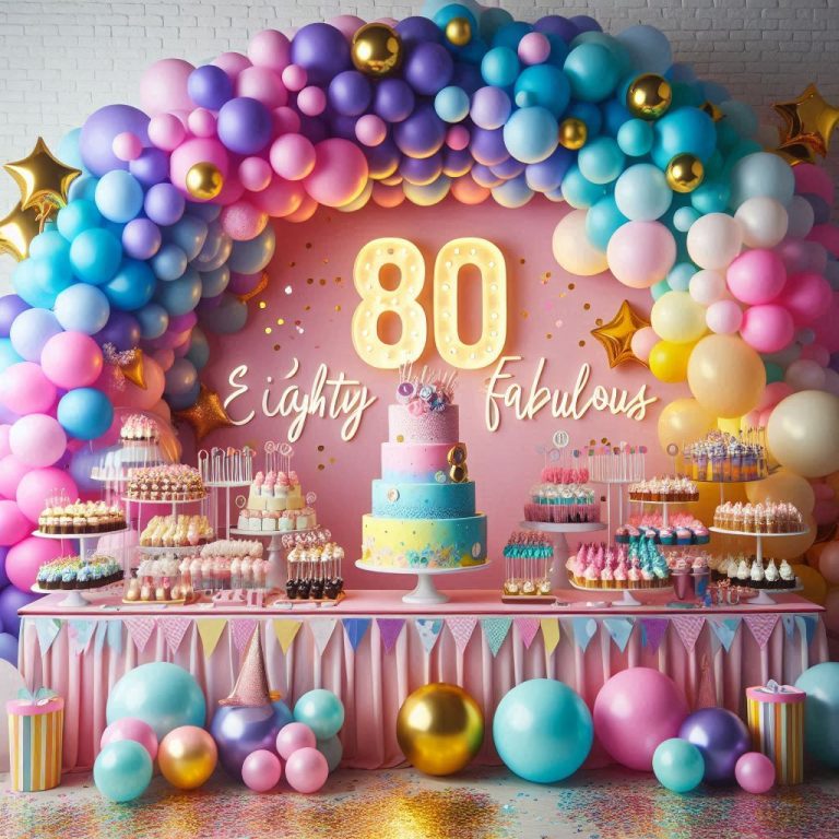 Top 17 Creative 80th Birthday Party Decorations You ll Want To Copy 