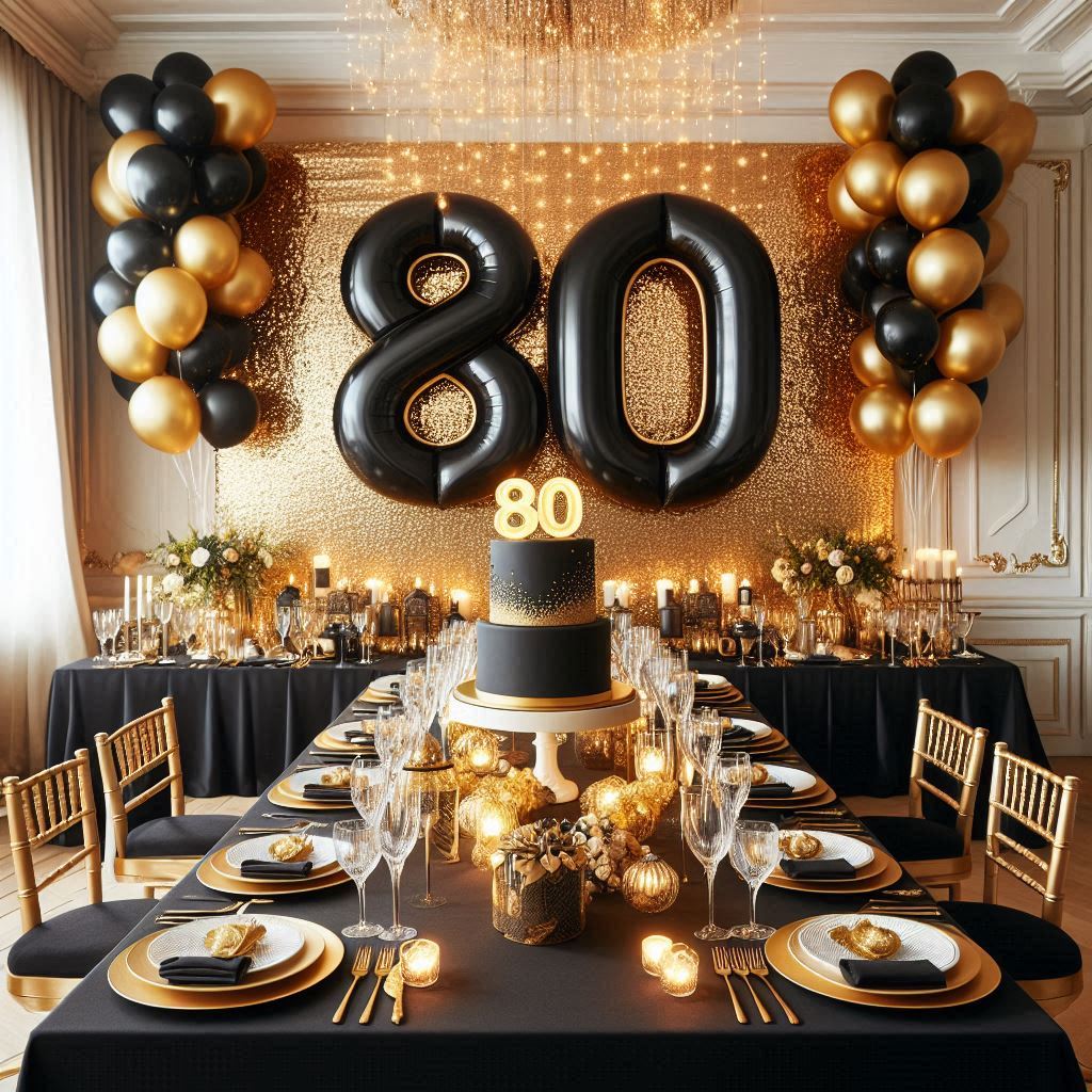 Top 17 Creative 80th Birthday Party Decorations You ll Want To Copy 
